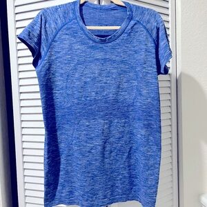 Lululemon quick dry tshirt blue